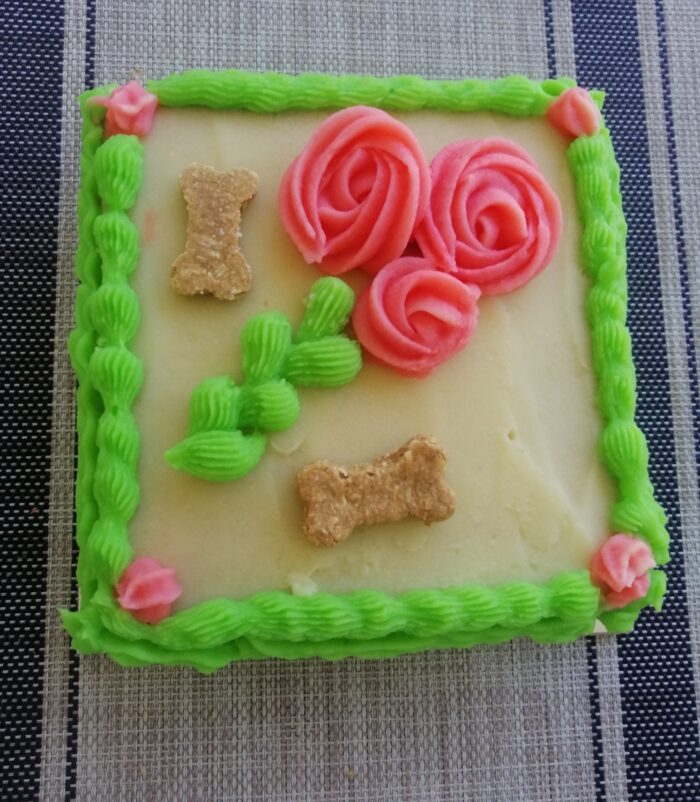 torta de cumpleaños perruna